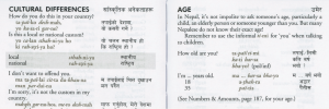 Nepali dictionary typefaces sample – MA research report