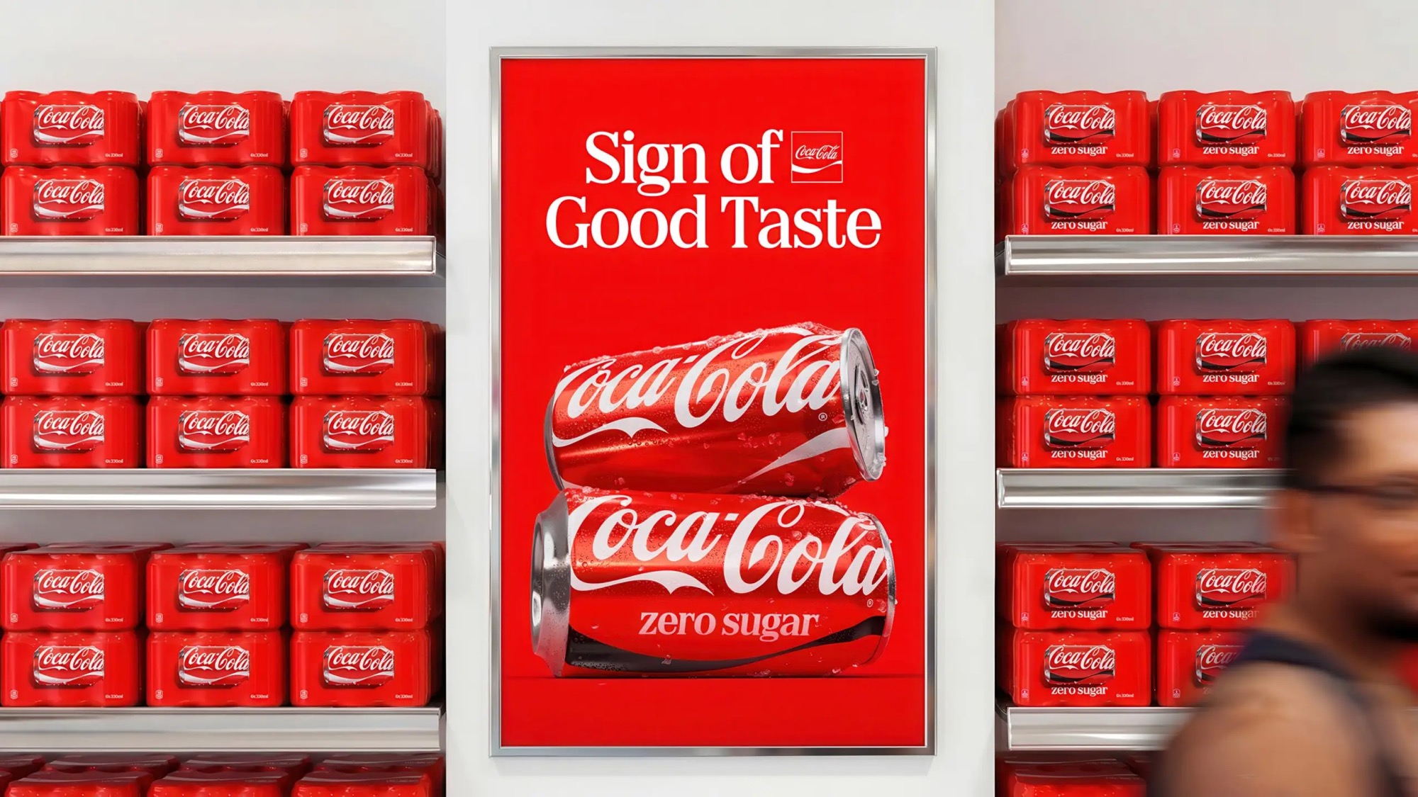 The Coca-Cola Company — custom typeface case study photography