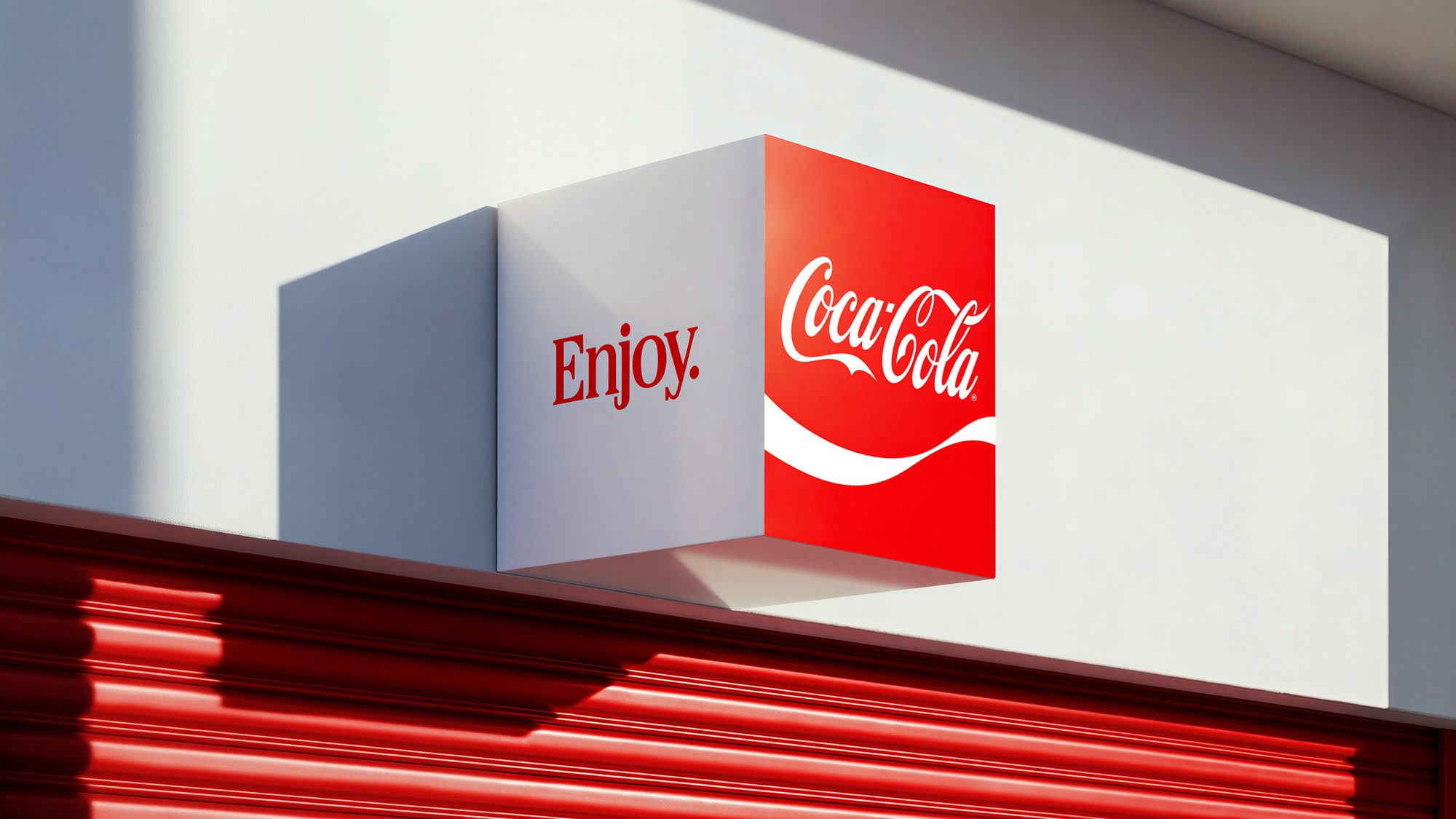 The Coca-Cola Company — custom typeface case study photography