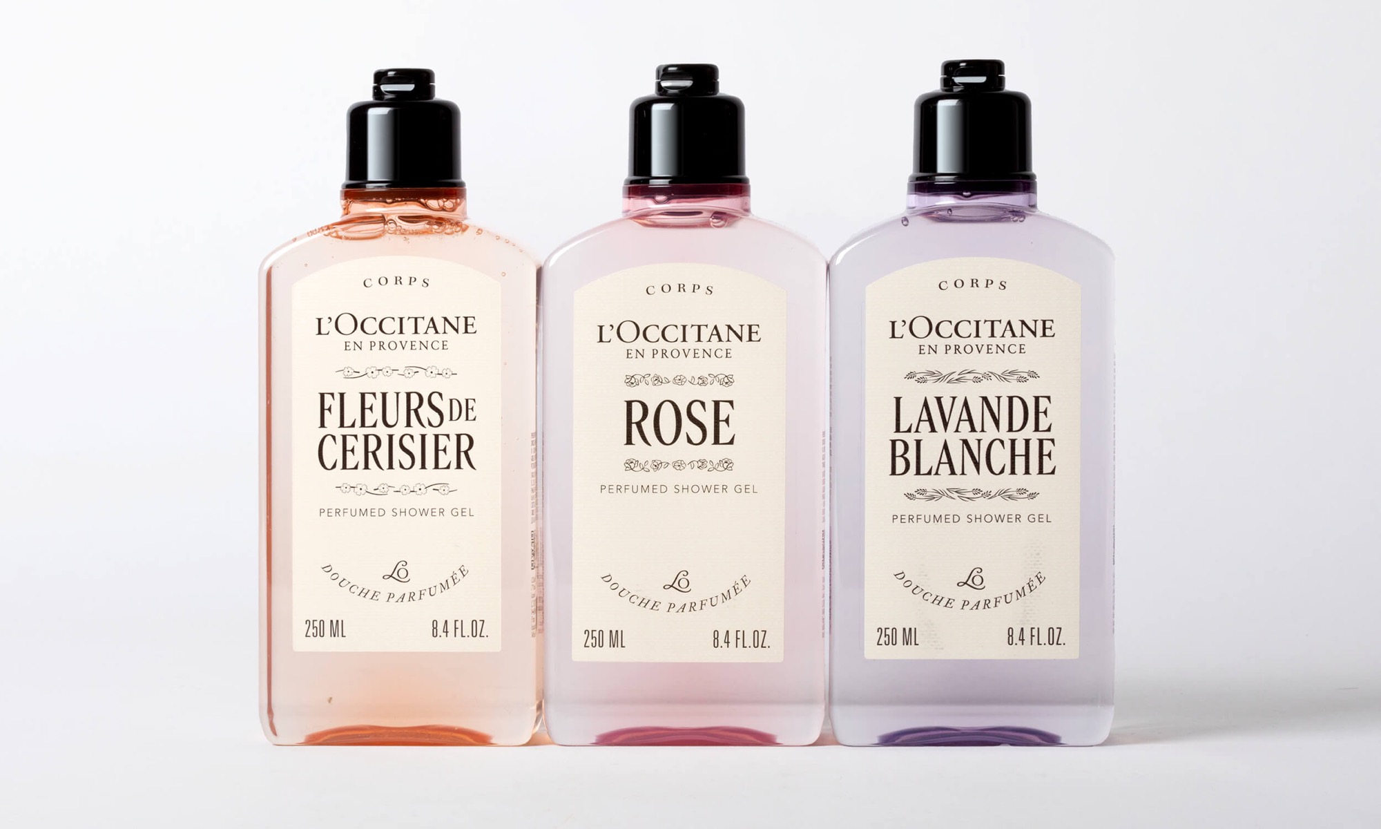 L'Occitane En Provence — custom typeface case study photography
