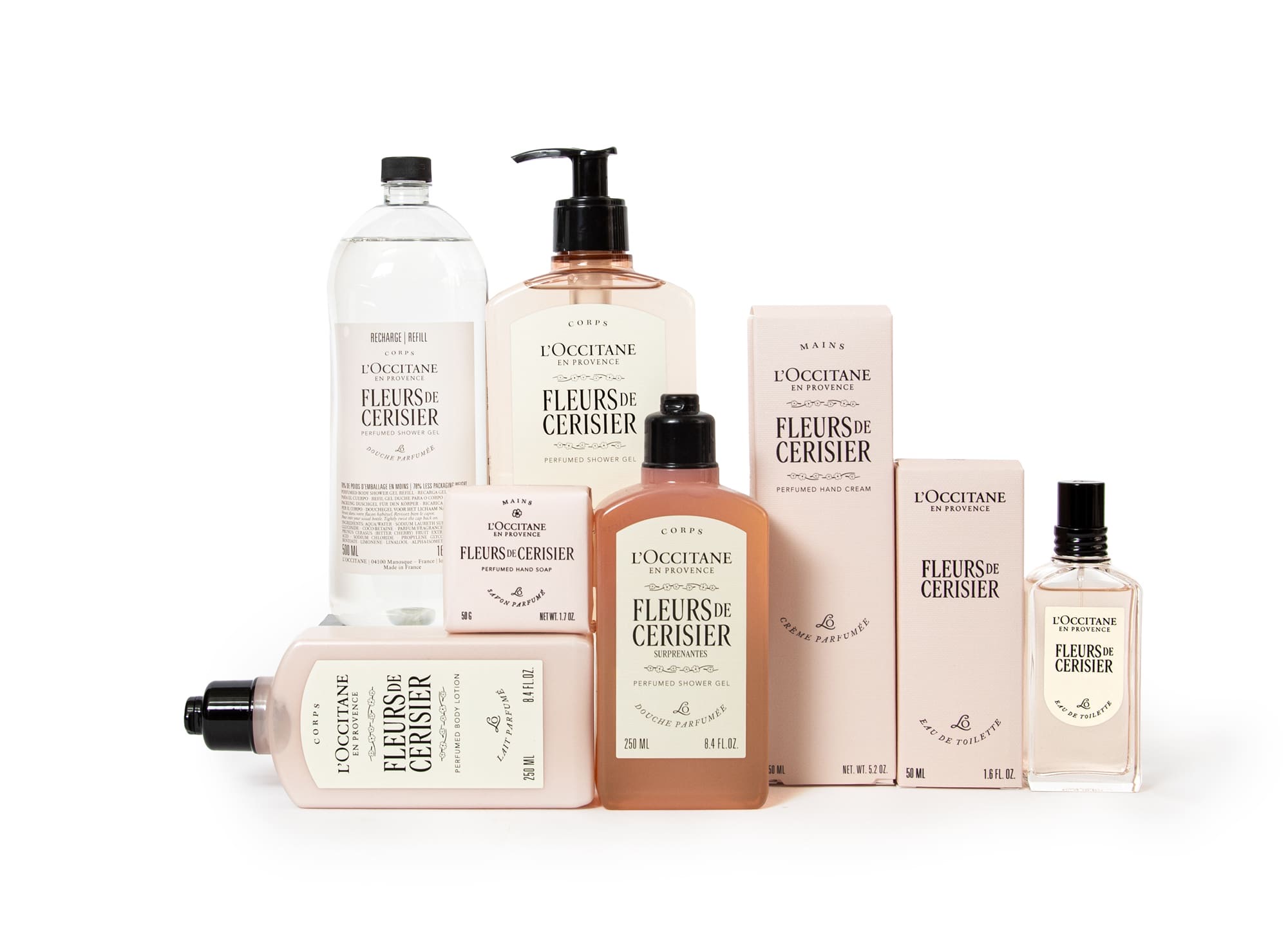 L'Occitane En Provence — custom typeface case study photography