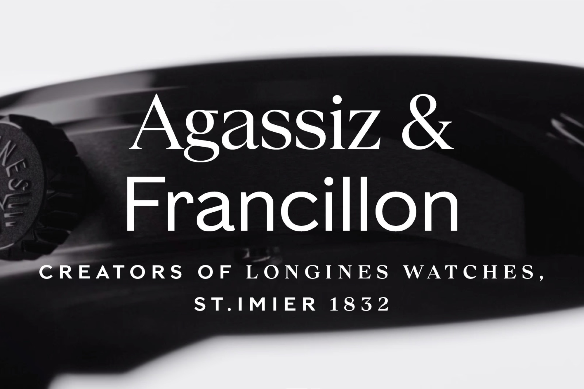 Longines — custom typeface case study photography