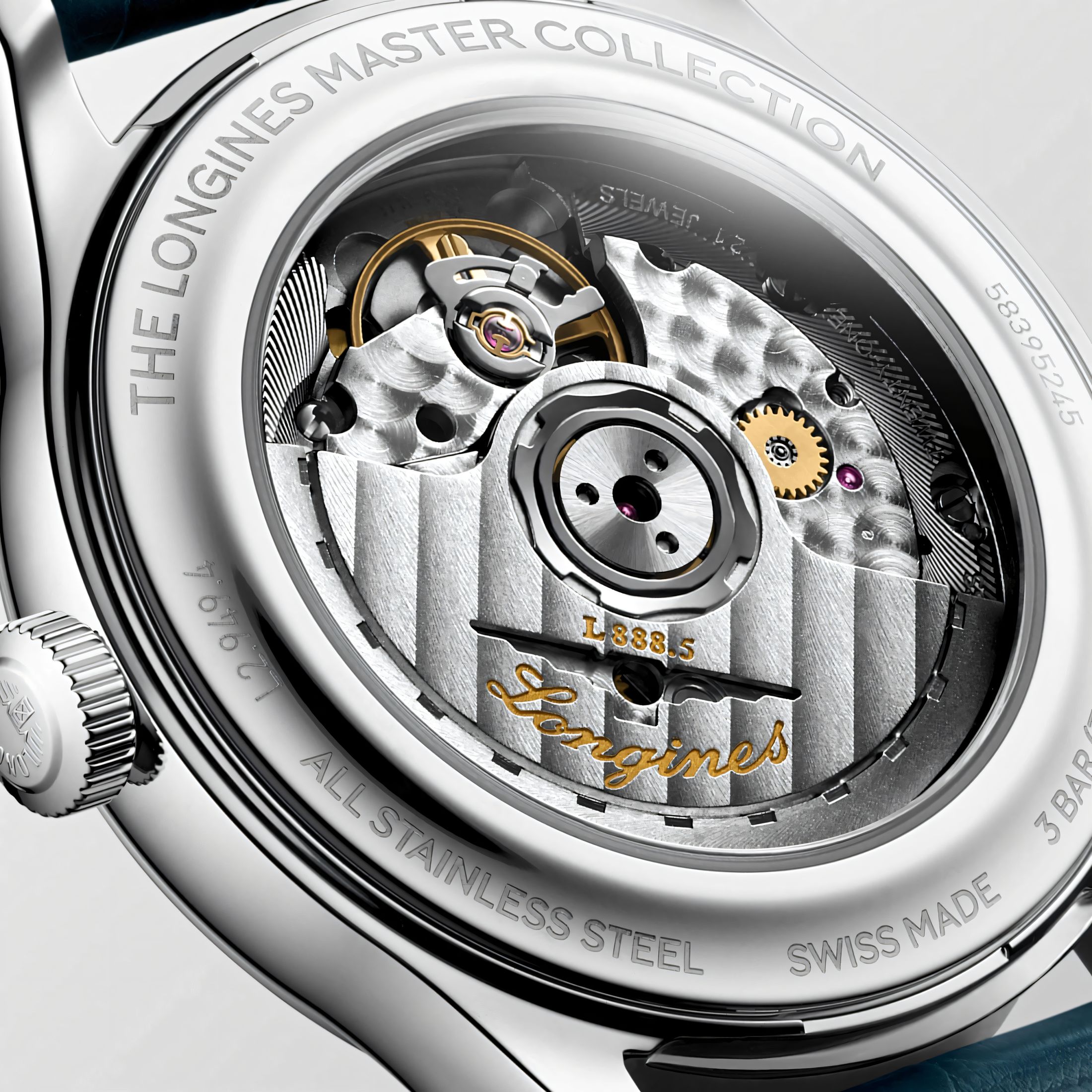 Longines — custom typeface case study photography