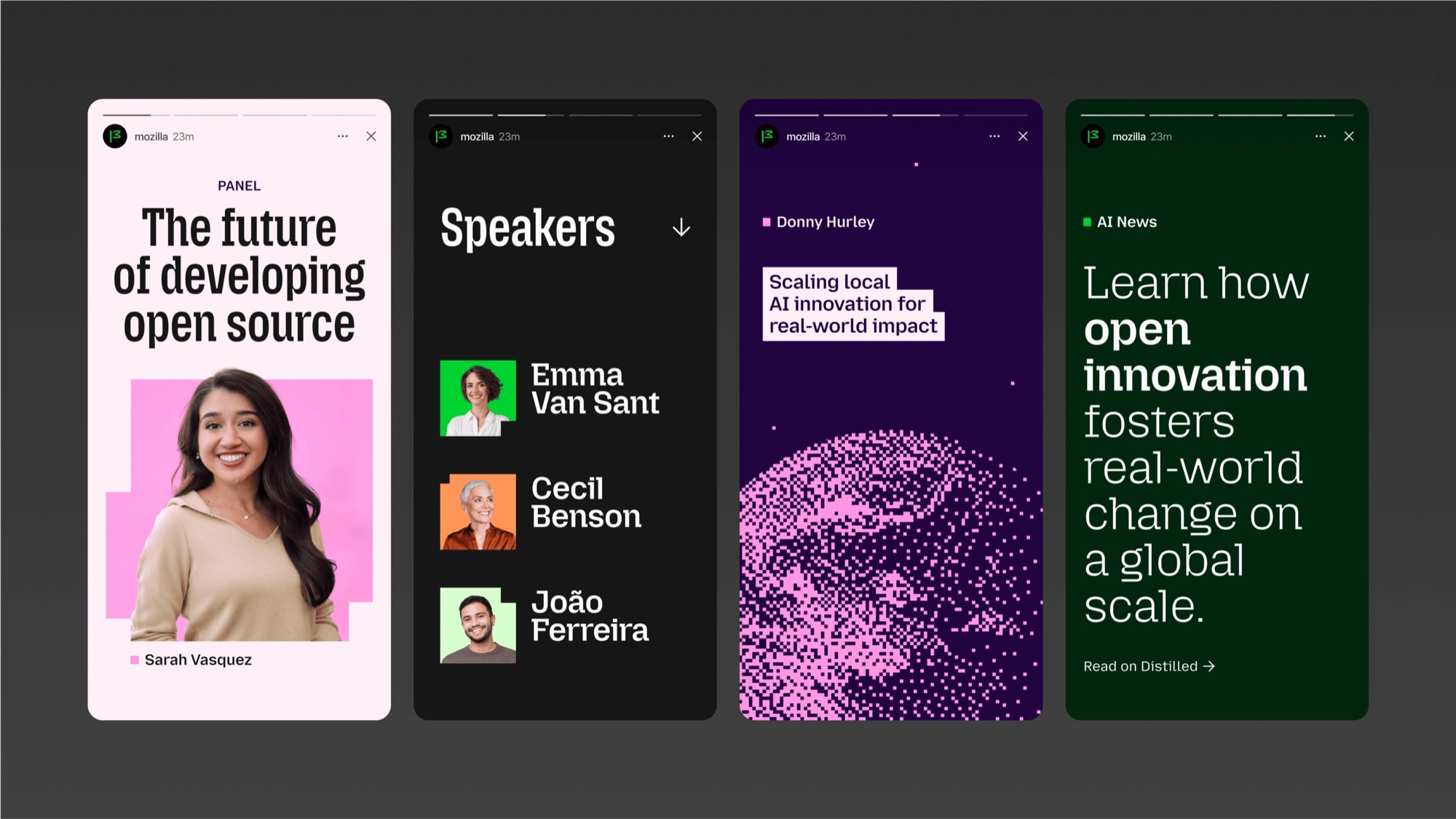 Mozilla Foundation — custom typeface case study photography