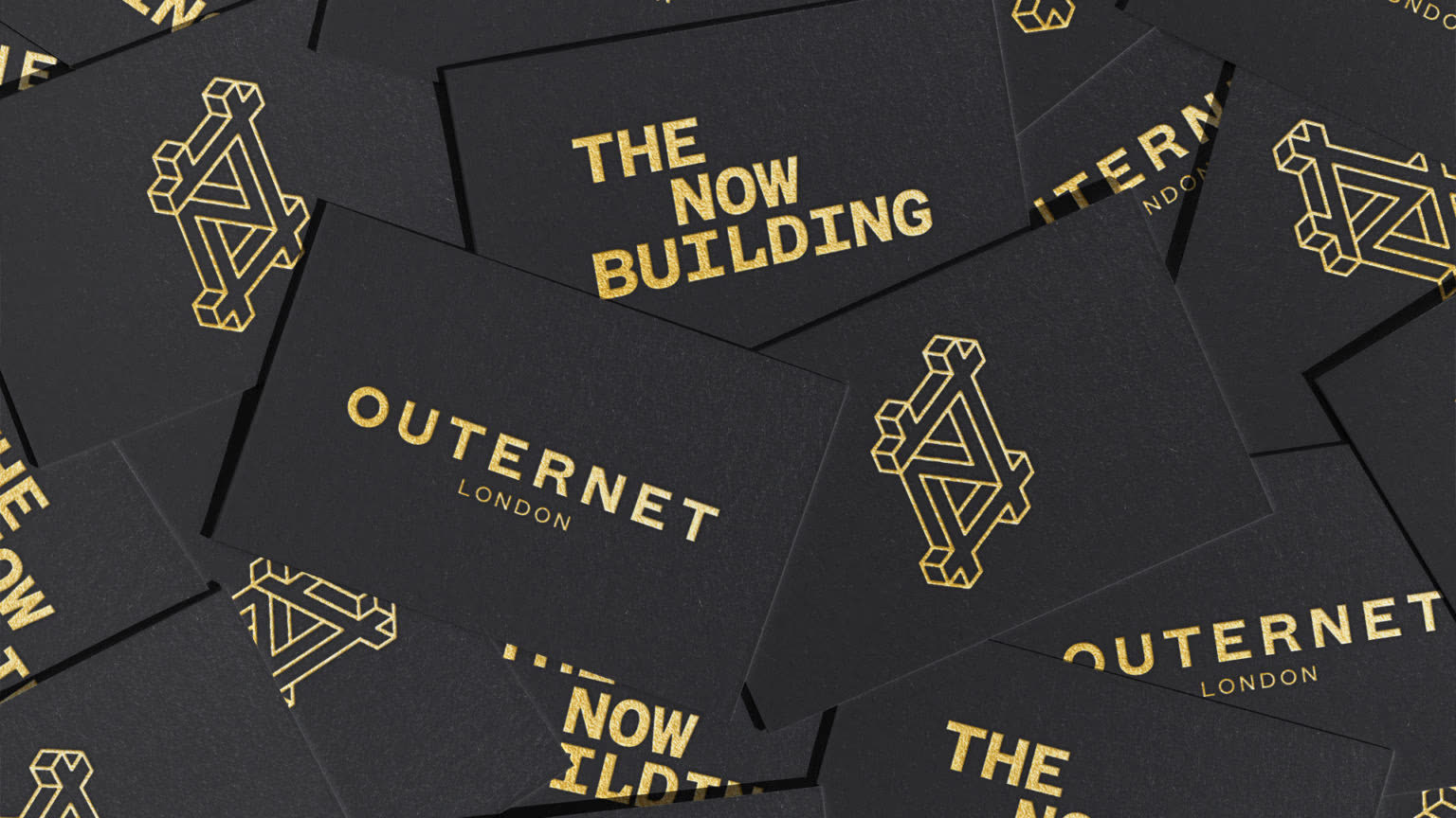 Outernet Global — custom typeface case study photography