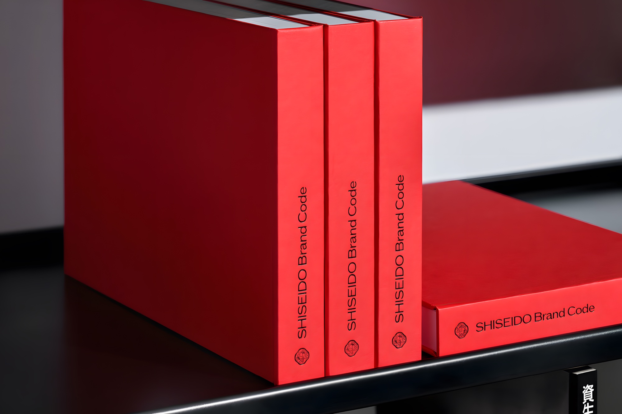 Shiseido Co. — custom typeface case study photography