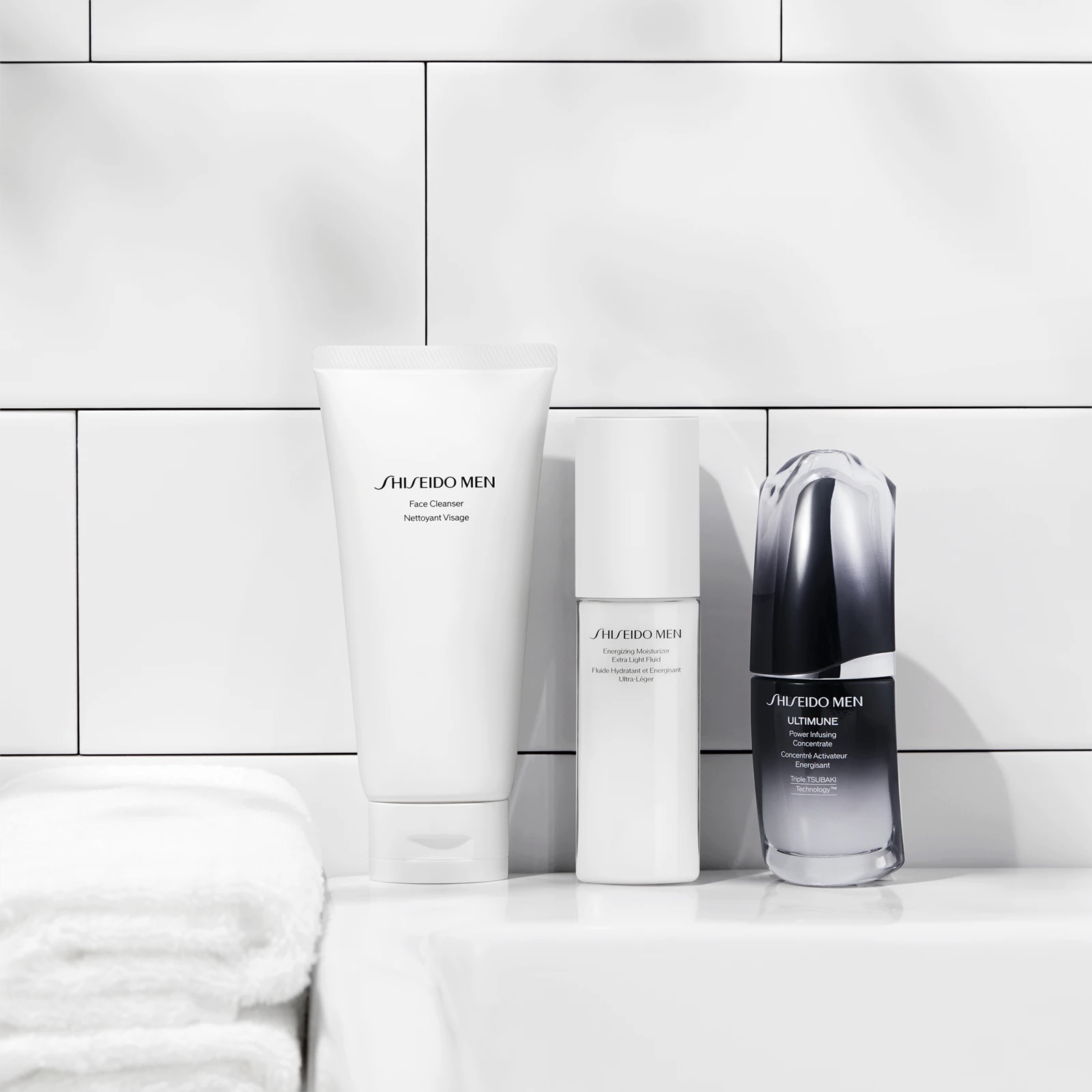 Shiseido Co. — custom typeface case study photography
